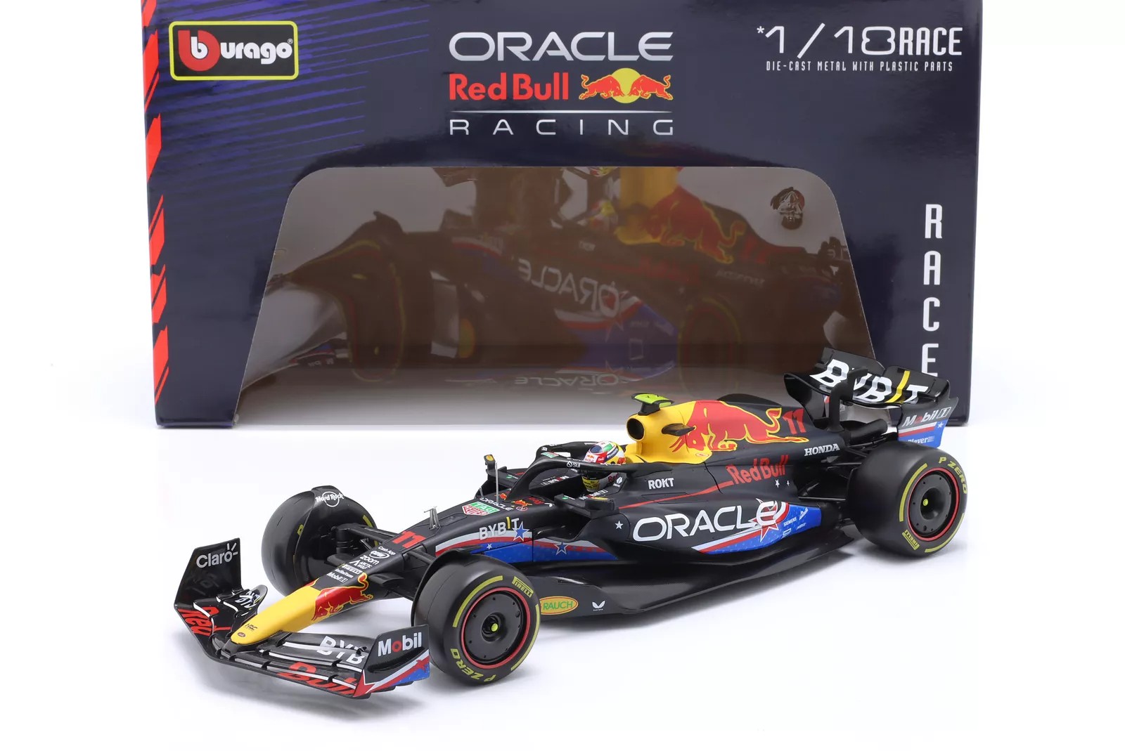 Bburago 18-18003_USA_11 RedBull RB19