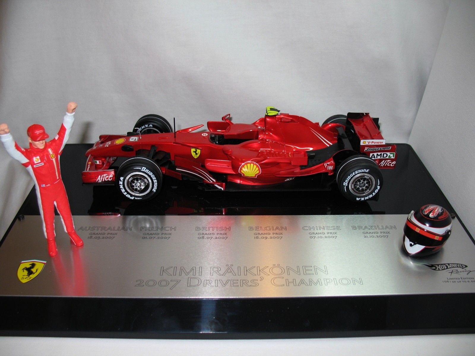 Hotwheels M0551 Ferrari F2007