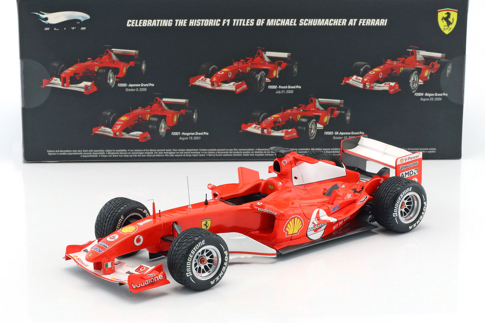 Mattel Elite N2078 Ferrari F2004